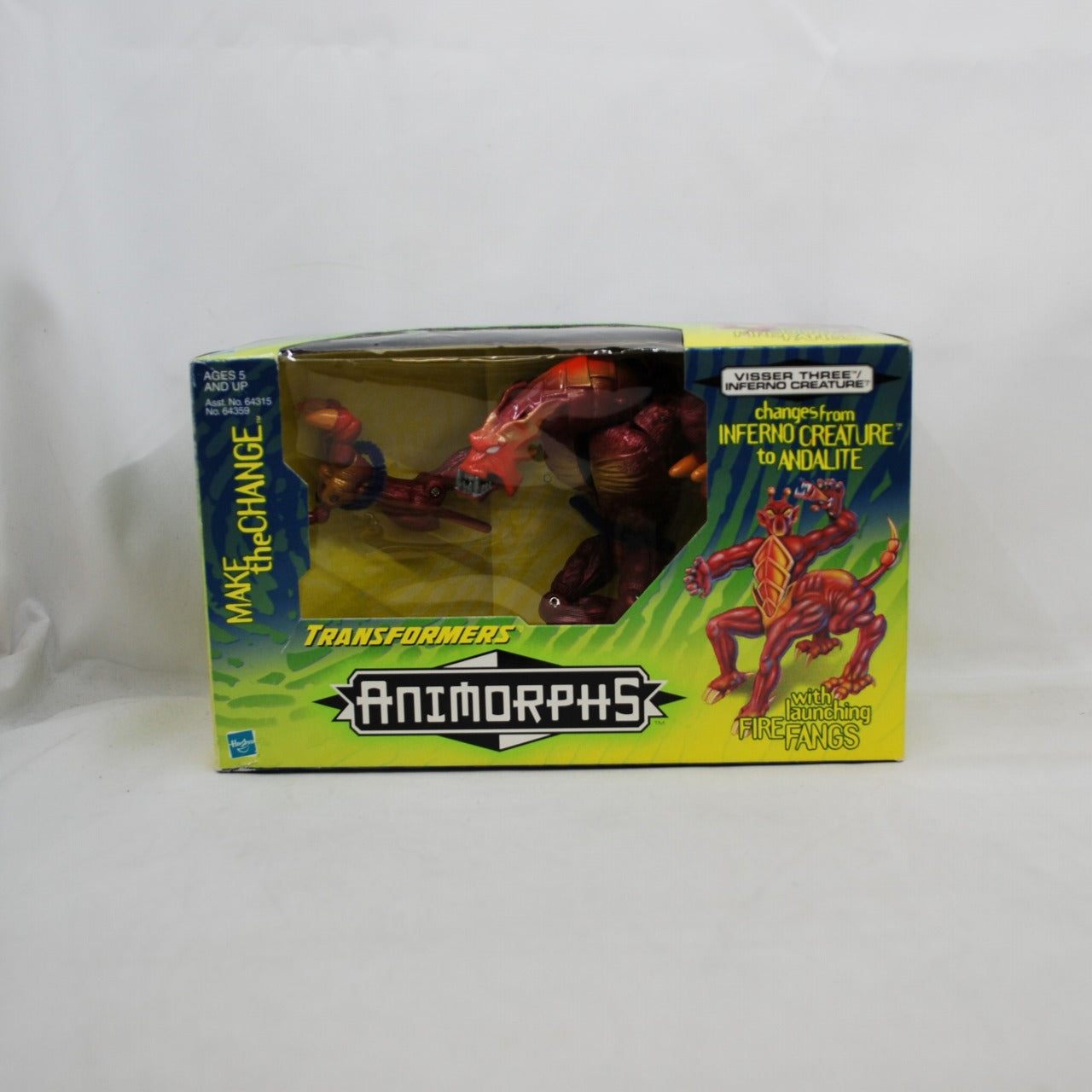 Transformers Animorphs Visser Three / Inferno Creature