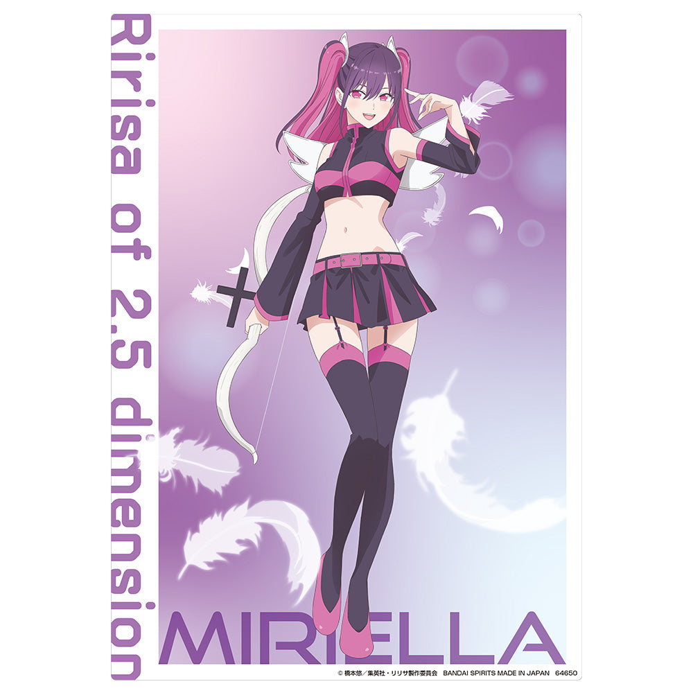 2.5 Dimensional Seduction - Angel Airborne Corps Assembled! Miriella Angel Unit Illustration Board [Ichiban-Kuji Prize D]