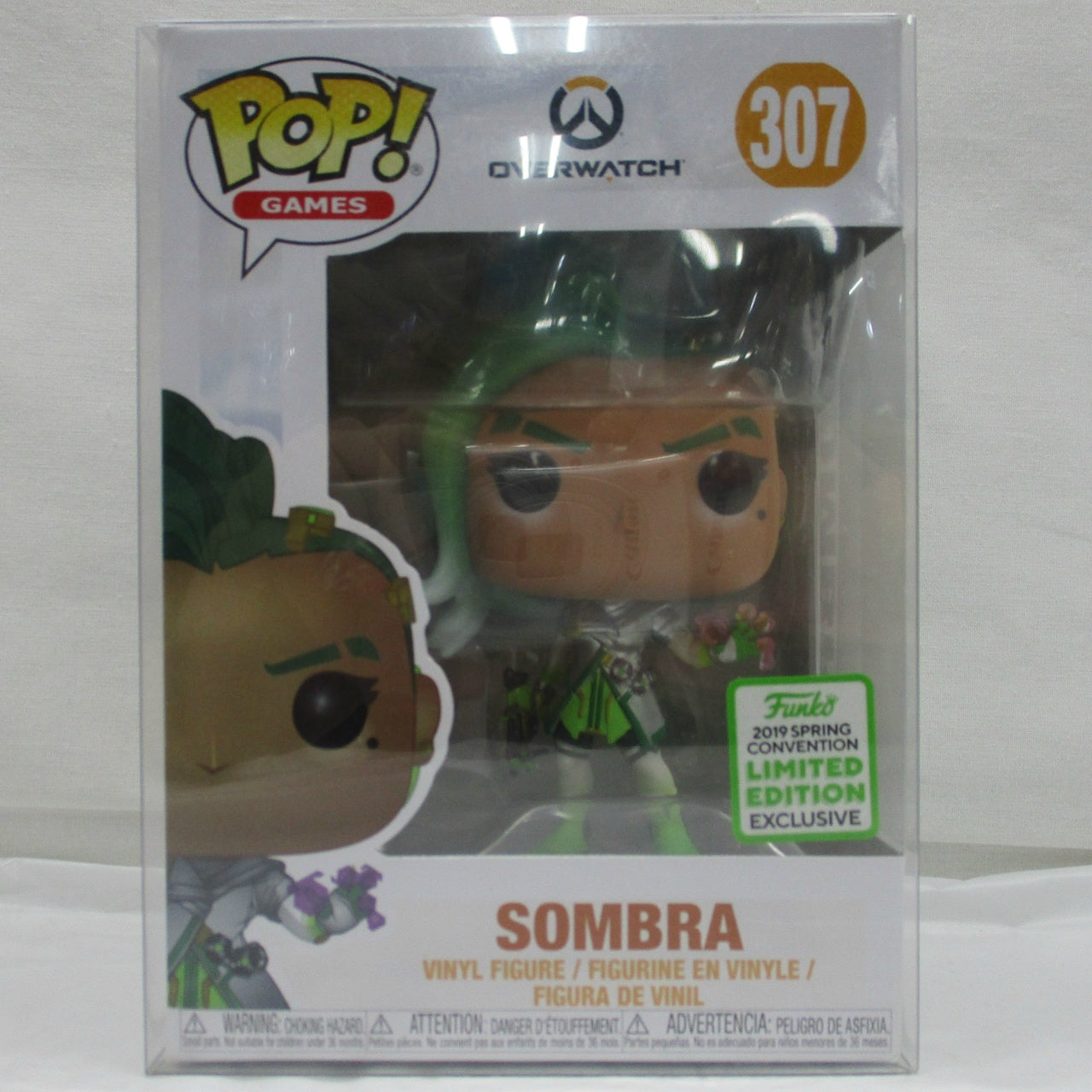 FUNKO POP! Game 307 Sombra(Green) [Overwatch] 2019 Spring Convention Limited Edition, animota