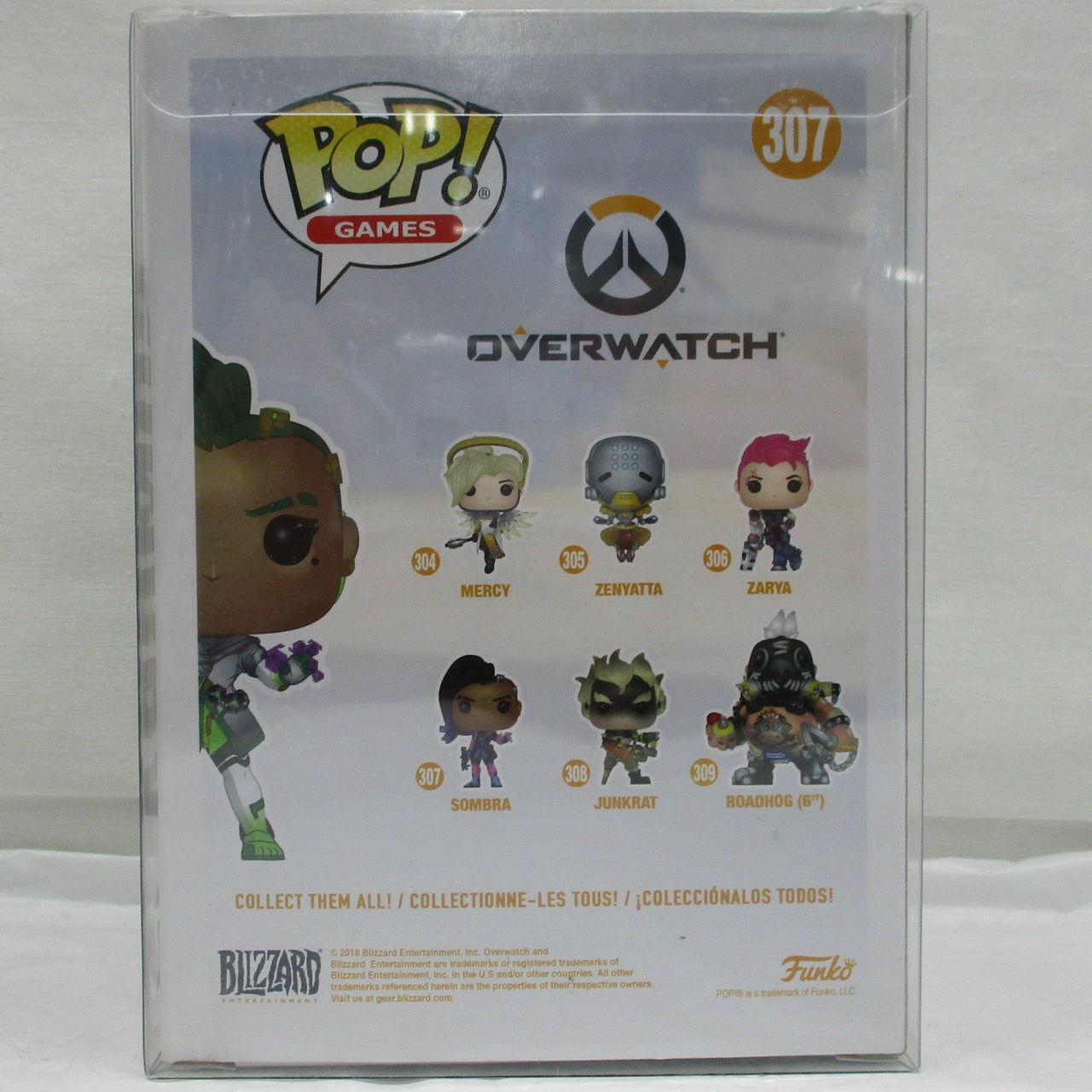 FUNKO POP! Game 307 Sombra(Green) [Overwatch] 2019 Spring Convention Limited Edition, animota