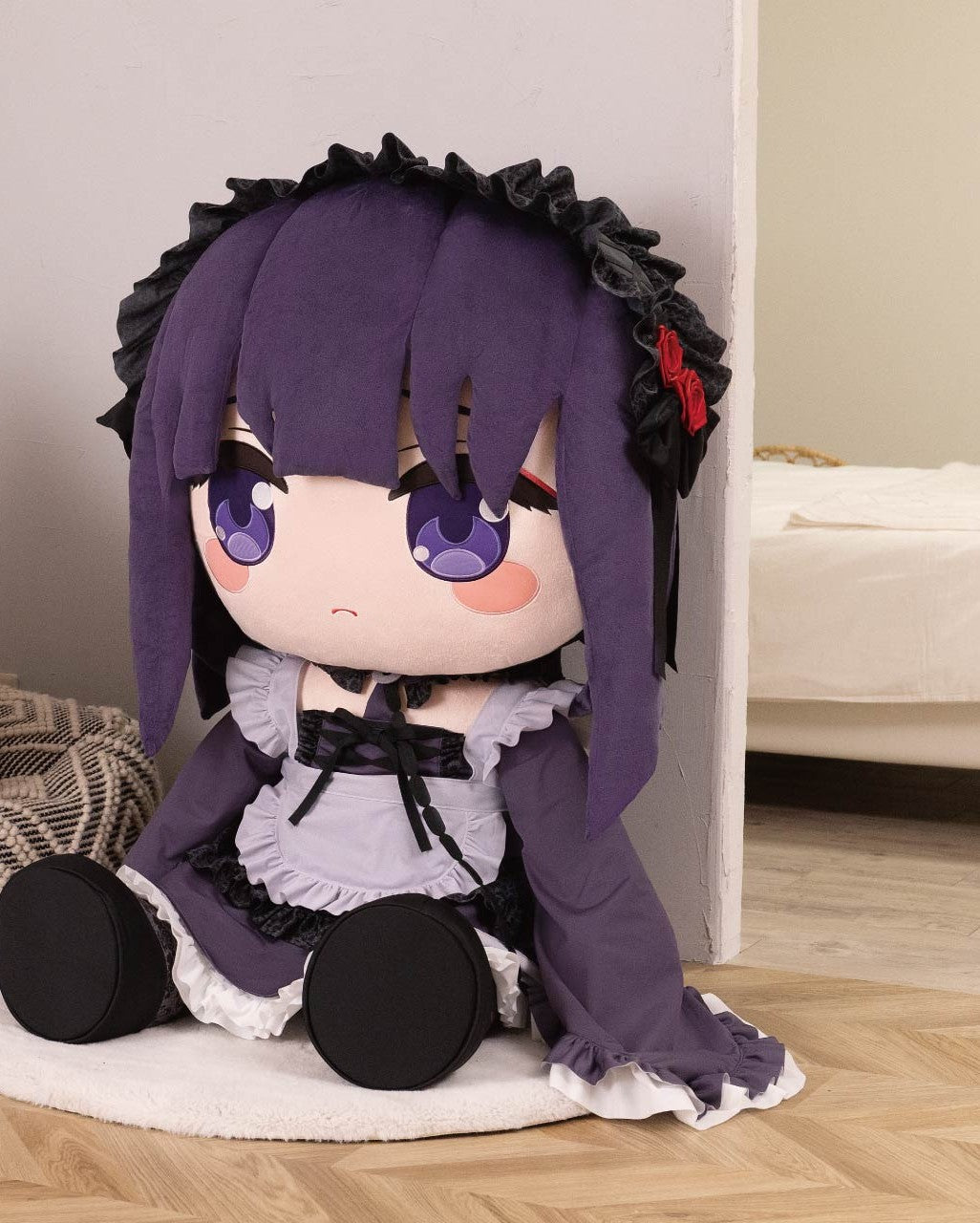 [Made-To-Order]Dokyuto: That Dress-Up Doll Falls in Love - Extra-Large Plush Doll - Kaitaka Kaimu ~Kuroe Shizuku Ver.~