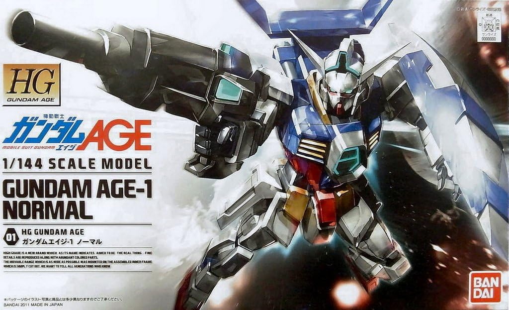 HG 1/144 "Gundam" AGE-1 Normal | animota