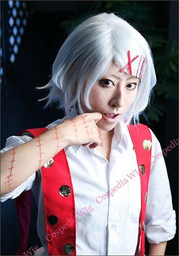 Tokyo Ghoul Juuzou Suzuya style cosplay wig animota