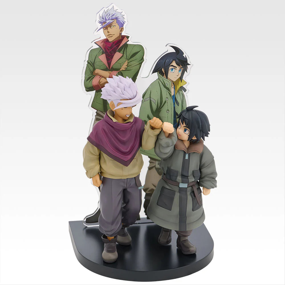 Mobile Suit Gundam: Iron-Blooded Orphans - Mikazuki Augus ＆ Orga Itsuka Figure [Ichiban-Kuji Prize B]