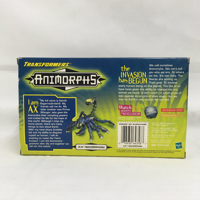 Transformers Animorphs Ax/ Scorpion