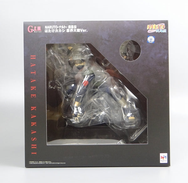MegaHouse G.E.M NARUTO Hatake Kakashi Shinobi World War ver., Action & Toy Figures, animota
