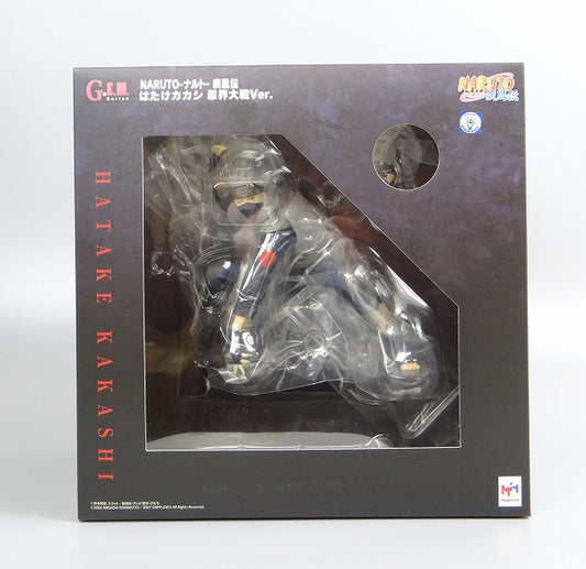 MegaHouse G.E.M NARUTO Hatake Kakashi Shinobi World War ver., Action & Toy Figures, animota