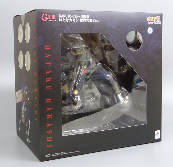 MegaHouse G.E.M NARUTO Hatake Kakashi Shinobi World War ver., Action & Toy Figures, animota
