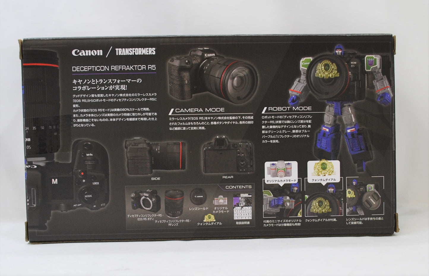 Canon/TRANSFORMERS Decepticon Reflector R5, animota