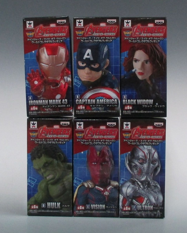 Avengers Age of Ultron World Collectable Figure - set of 6