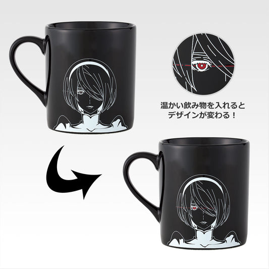 NieR:Automata Ver1.1a -Glory to Mankind- Heat-Change Mug [Ichiban-Kuji Prize E]