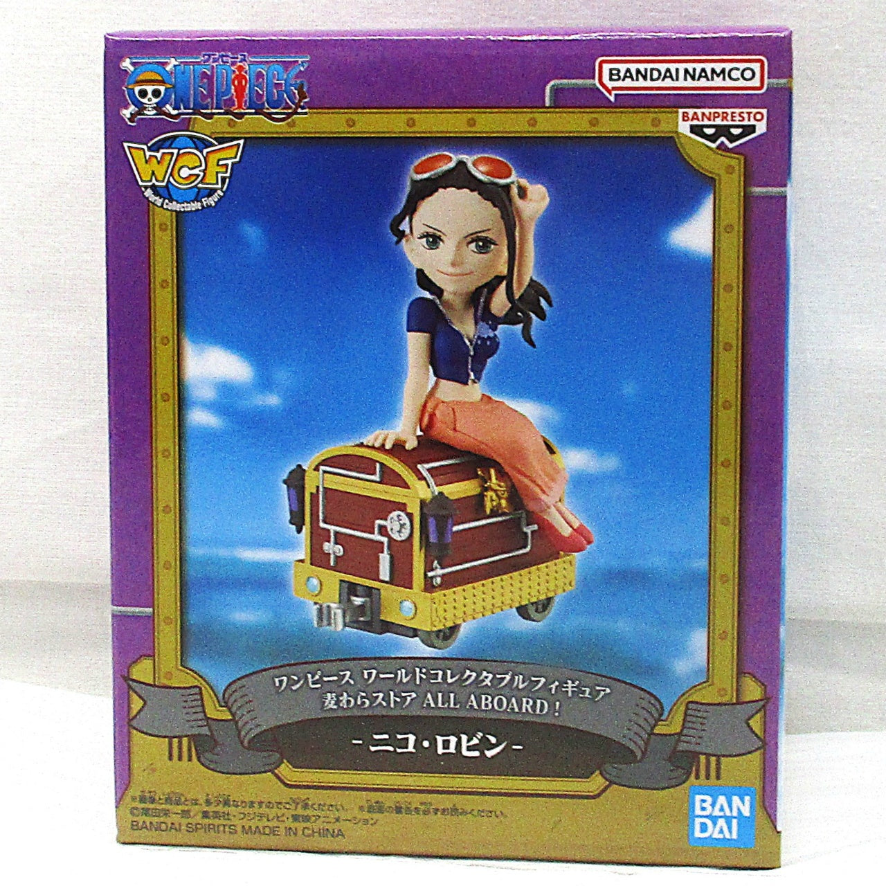 World Collectable Figure Mugiwara Store ALL ABOARD! -Nico Robin-, Action & Toy Figures, animota