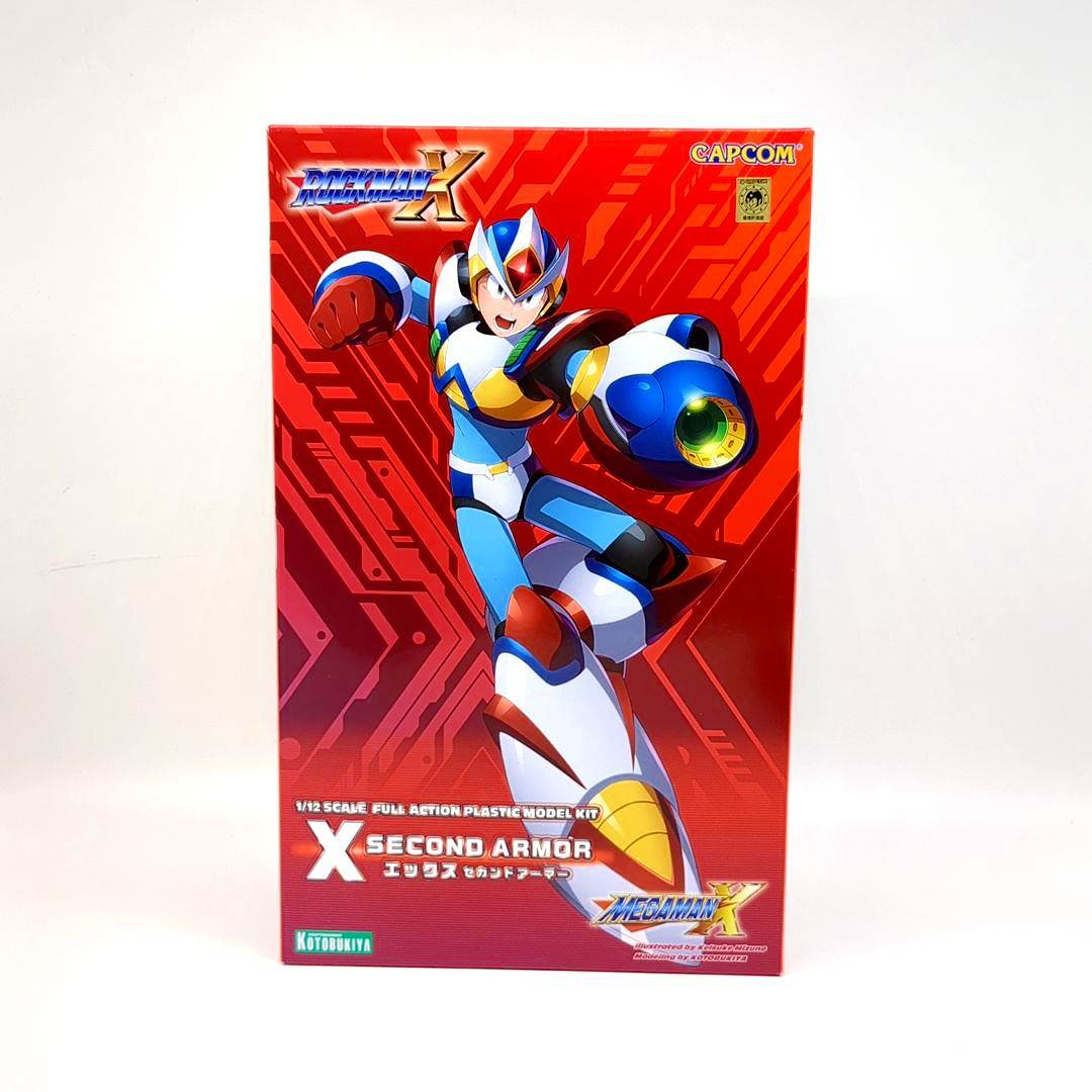 Mega Man X Second Armor 1/12 Plastic Model