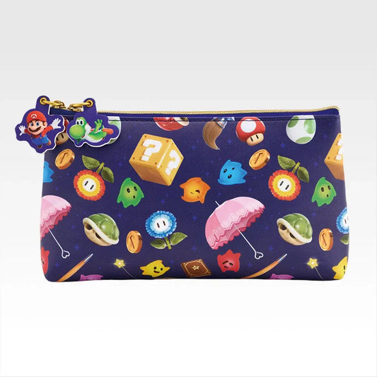 The Super Mario Bros. Movie Slide Zipper Pouch [Ichiban-Kuji Prize D]