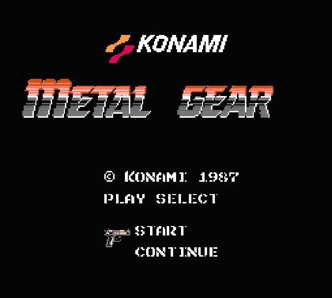METAL GEAR.Nintendo Famicom Japanese Version