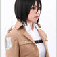 ”Attack on Titan” Mikasa Ackerman style cosplay wig | animota