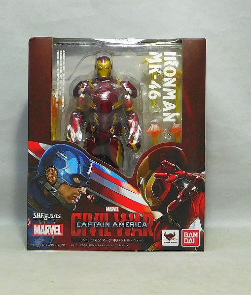 Figura de acción Iron Man Mark-46 de SHFiguarts