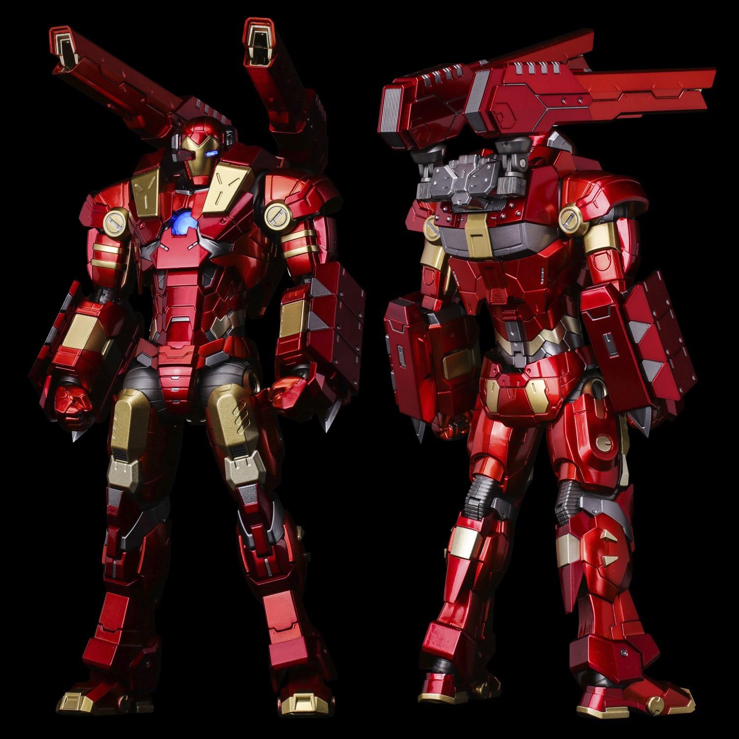 RE:EDIT IRON MAN #11 IRONMAN MODULAR CON CAÑÓN DE PLASMA Y