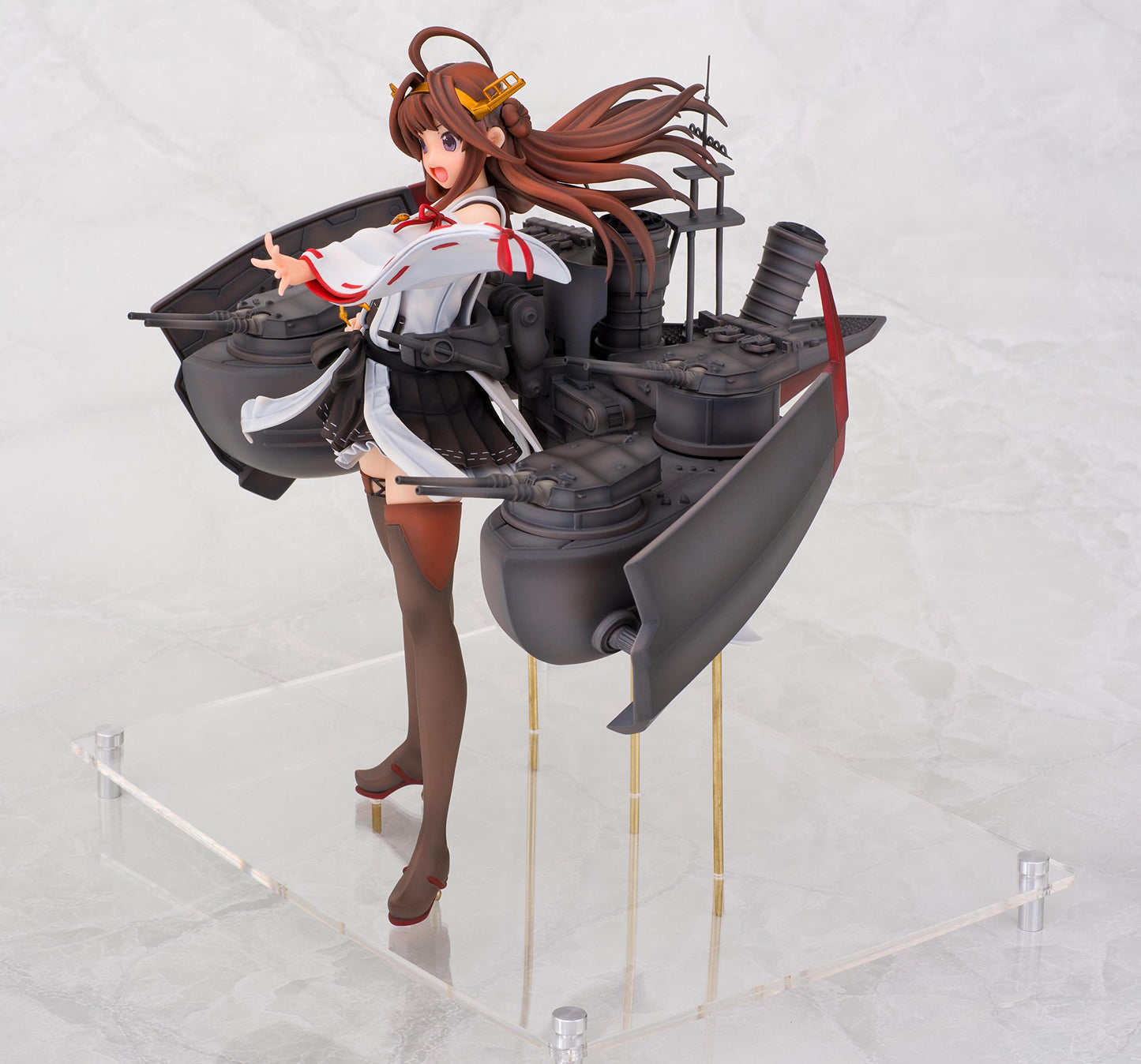 ファニーナイツ 艦隊これくしょん -艦これ- 金剛改二 1/7スケール PVC製 塗装済み完成品フィギュア, animota