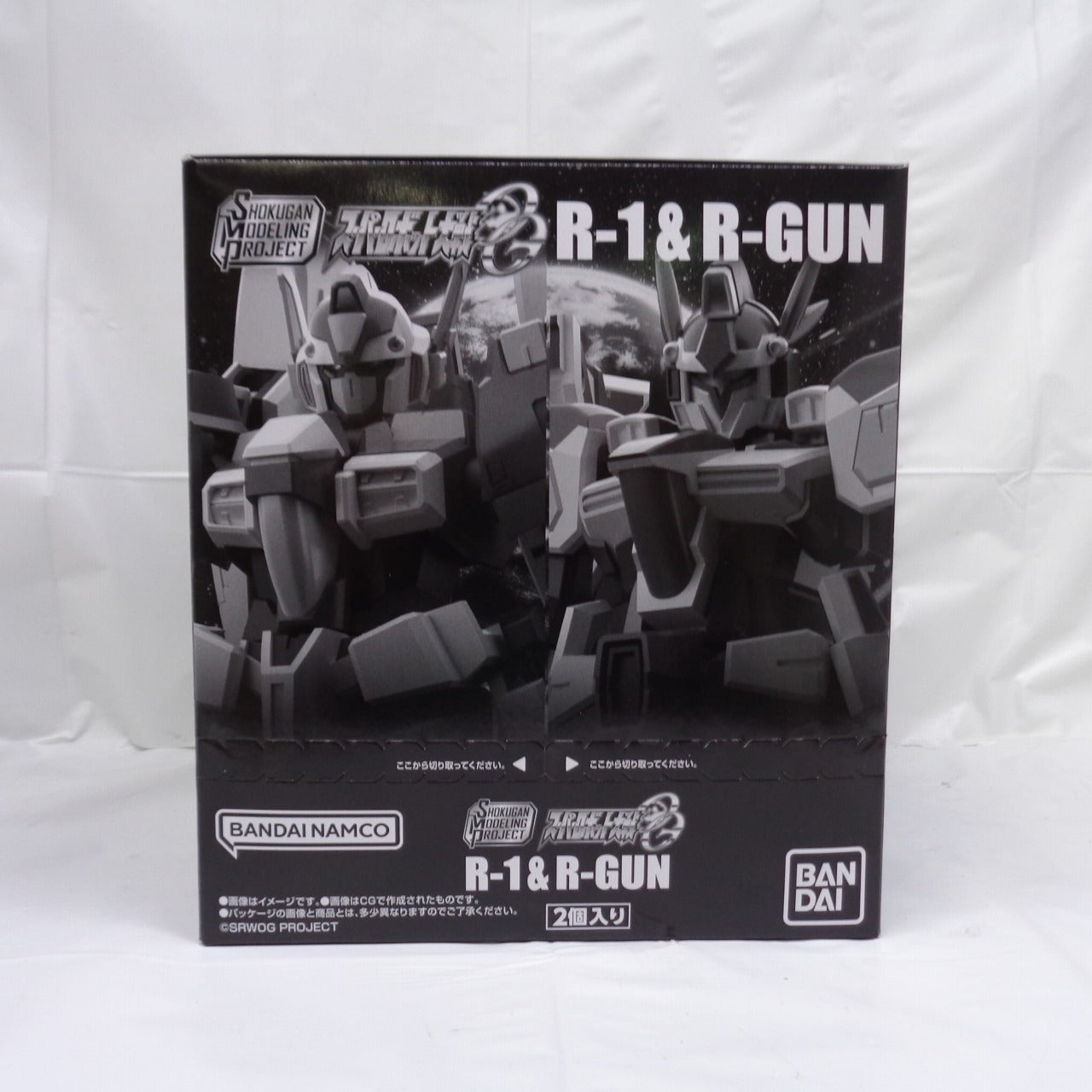 SMP [SHOKUGAN MODELING PROJECT] Super Robot Wars OG R-1&R-GUN All 2Type Set