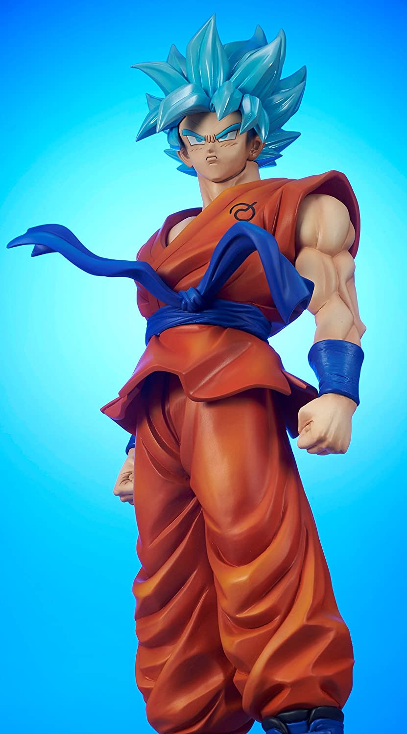 Gigantic Series - Dragon Ball Super: SSGSS Son Goku Complete Figure | animota