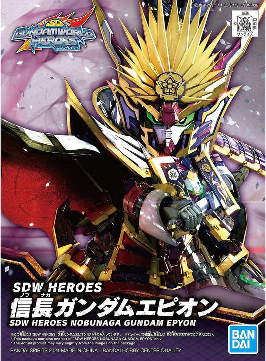 SD Gundam World Heroes Nobunaga Gundam Epyon | animota