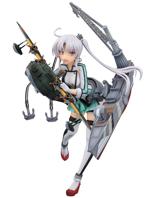 ファニーナイツ 艦隊これくしょん -艦これ- 秋津洲 1/7スケール PVC製 塗装済み 完成品フィギュア, animota