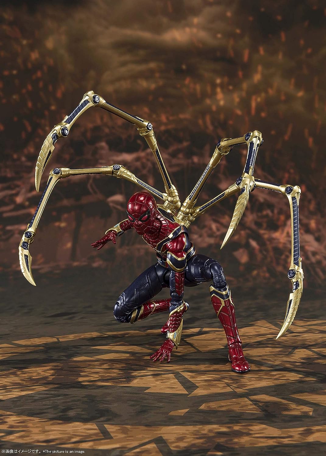 Iron spider hot sale figuarts