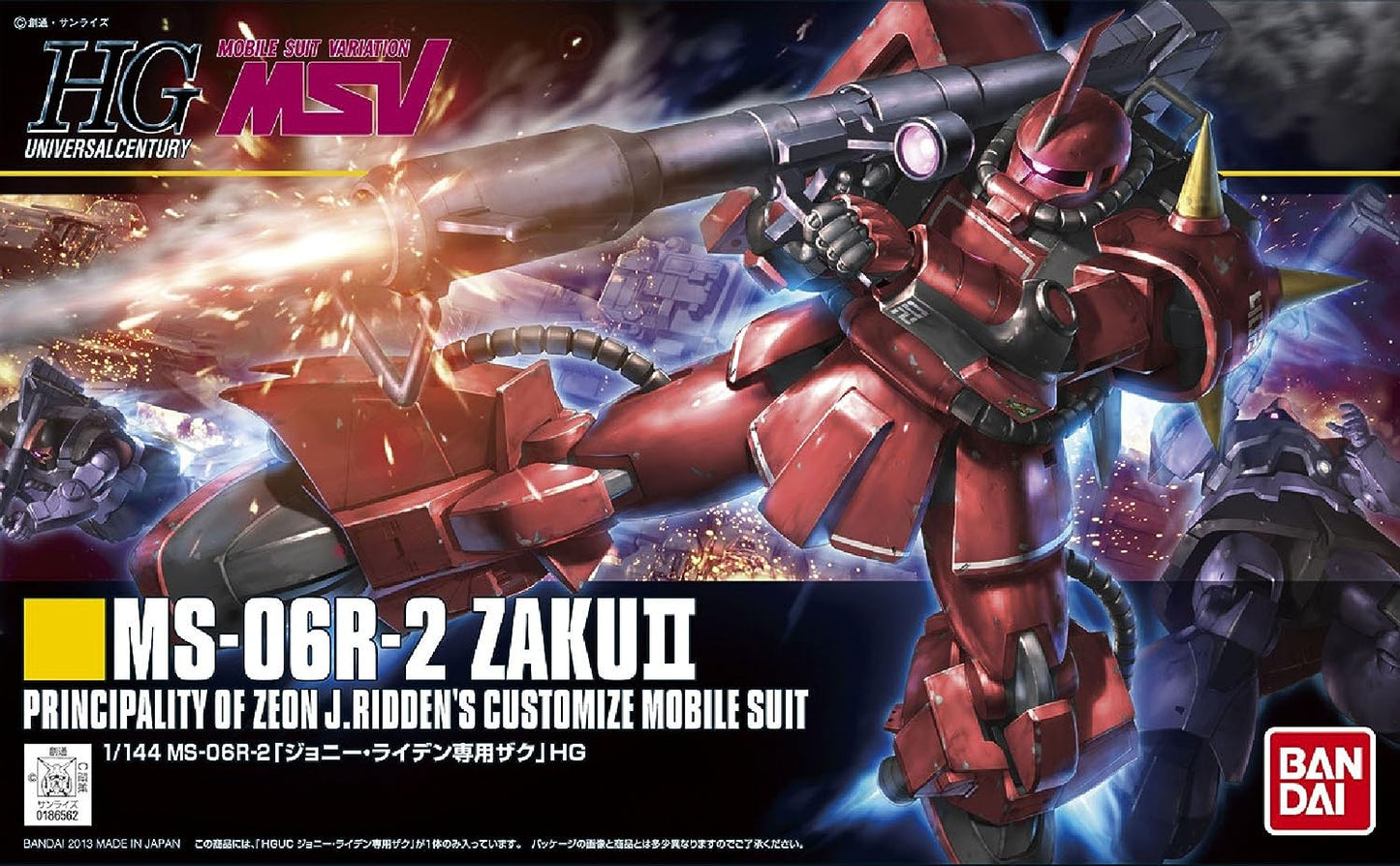 1/144 HGUC "Gundam" Johnny Ridden`s Customize Zaku II | animota