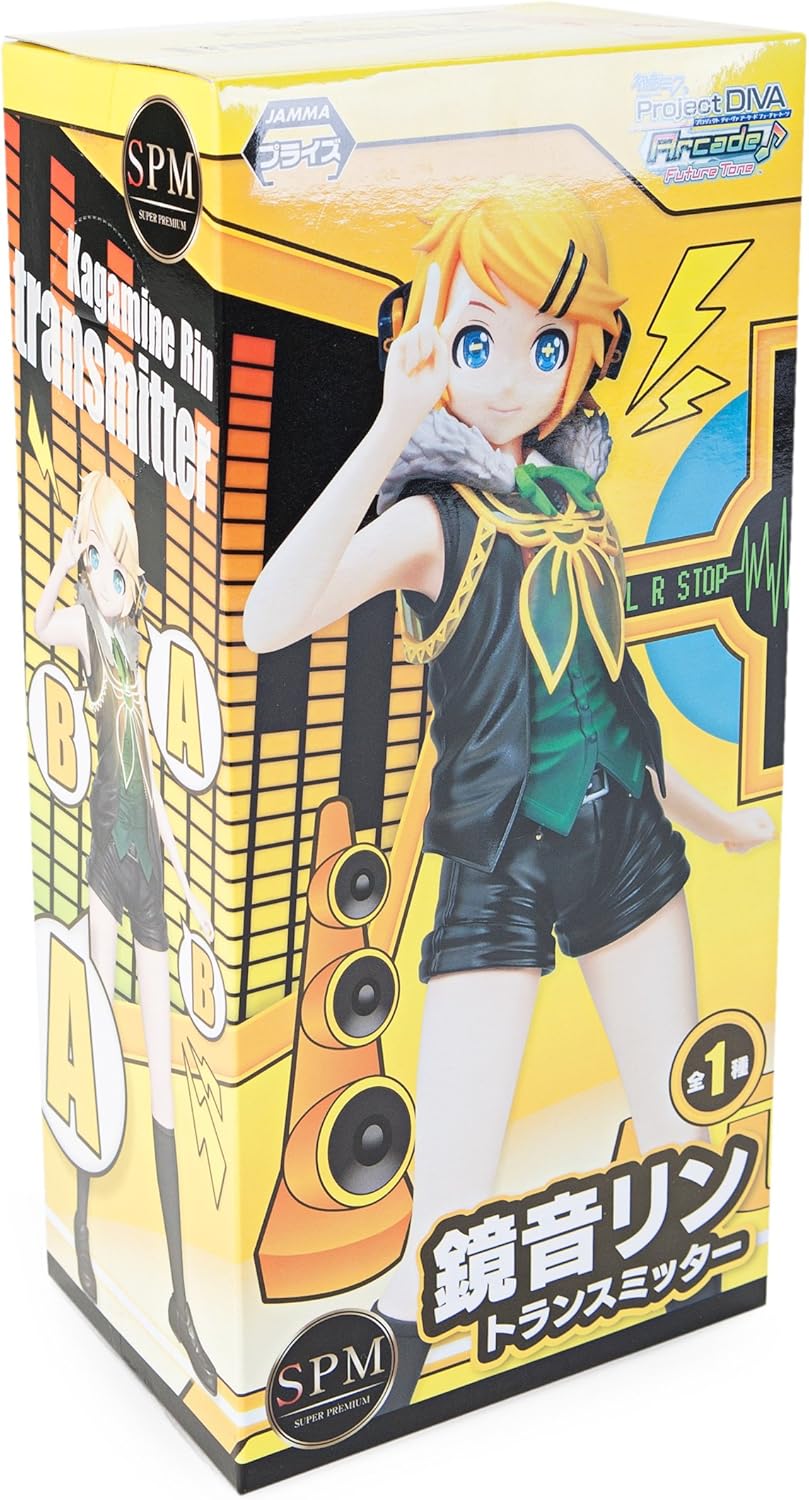 Hatsune Miku Project DIVA Arcade Future Tone SPM Figure "Kagamine Rin - Transmitter"