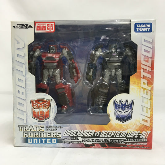 Transformers United UN-27 Windowcharger and Wipe-Out, animota