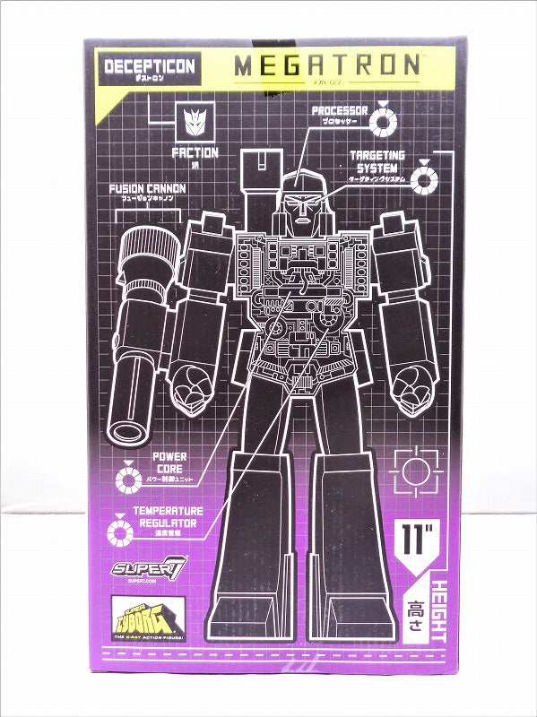 Super 7 Super Cyborg “Fight! Super Robot Lifeform Transformers” Megatron (Clear Version), animota