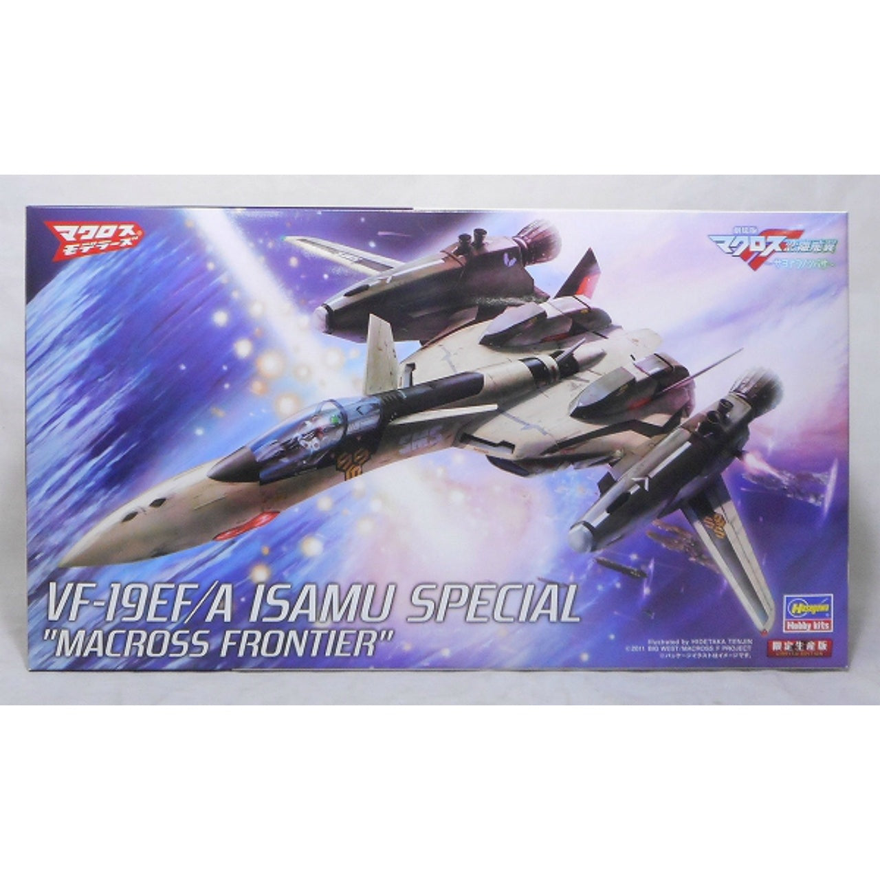 Hasegawa Plastic Model VF-19EF/A Isamu Special Macross F 1st Edition, Action & Toy Figures, animota