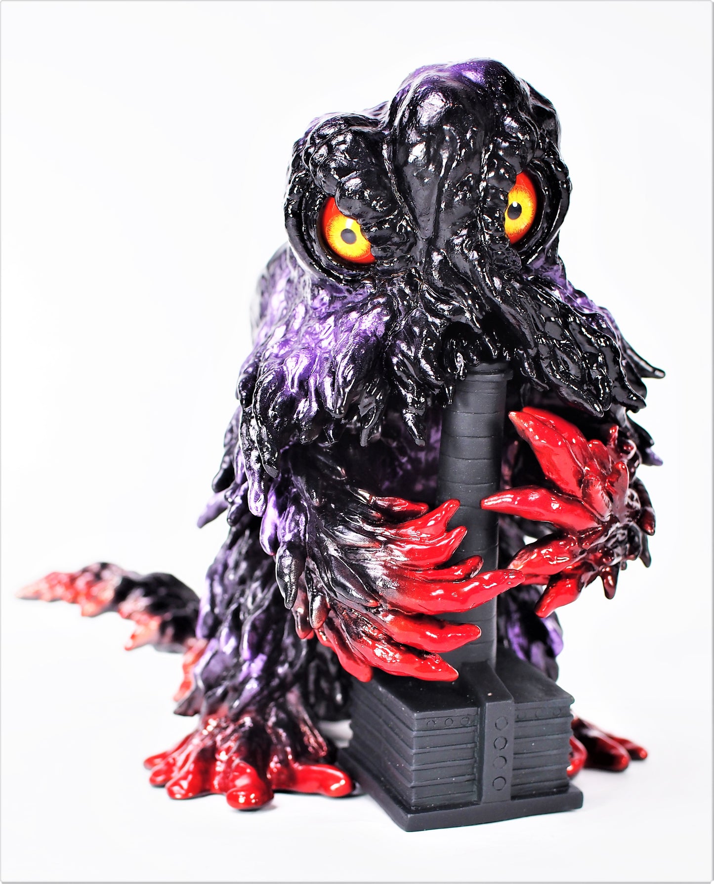 Figura completa de CCP Artistic Monsters Collection (AMC) Smokestack Hedorah Landing Nightmare Ver.