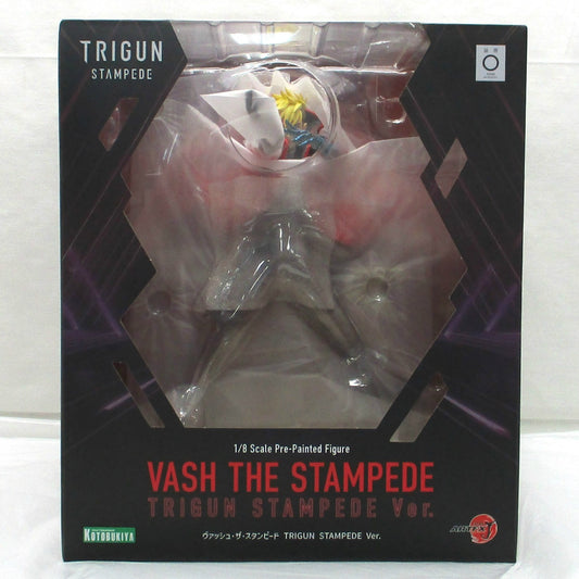 ARTFX J TRIGUN STAMPEDE Vash the Stampede TRIGUN STAMPEDE Ver. 1/8 Complete Figure [Special “Expression parts” set], Action & Toy Figures, animota