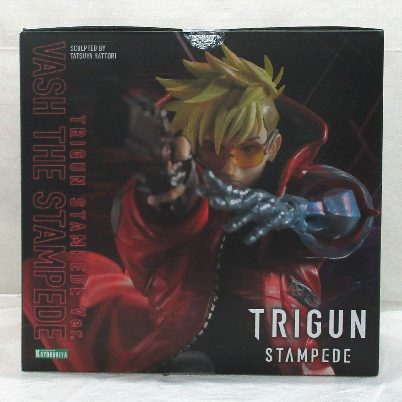 ARTFX J TRIGUN STAMPEDE Vash the Stampede TRIGUN STAMPEDE Ver. 1/8 Complete Figure [Special “Expression parts” set], Action & Toy Figures, animota