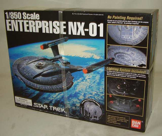 Startrek Enterprise NX-01 Plastic Model