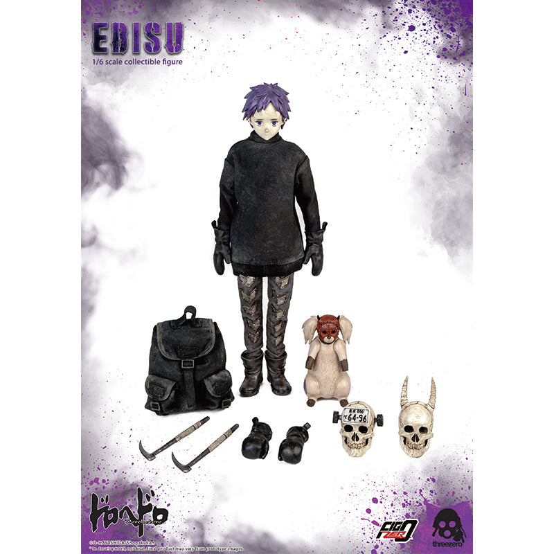 threezero FIGZERO Dorohedoro Ebisu Action Figure, animota