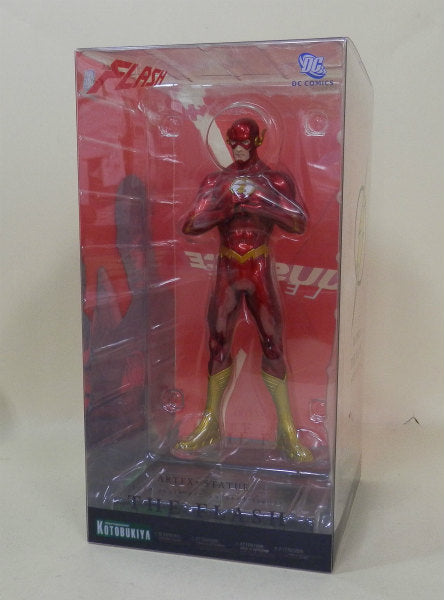 Figura de PVC de Kotobukiya ARTFX Justice League Flash NEW52 versión 1/10