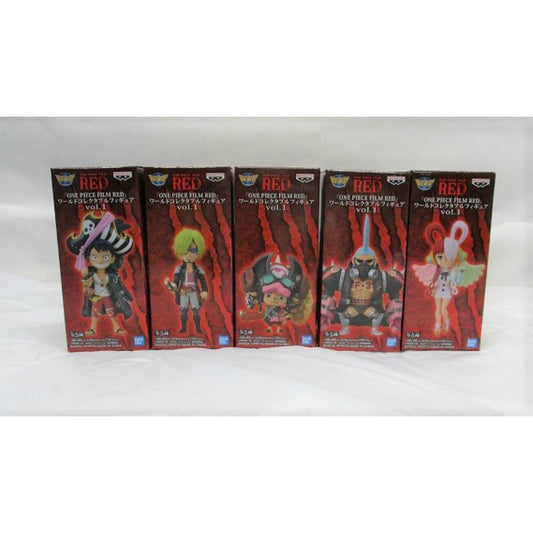 ONE PIECE  "ONE PIECE FILM RED"   World Collectable Figure vol.1- 5 kinds of set, animota