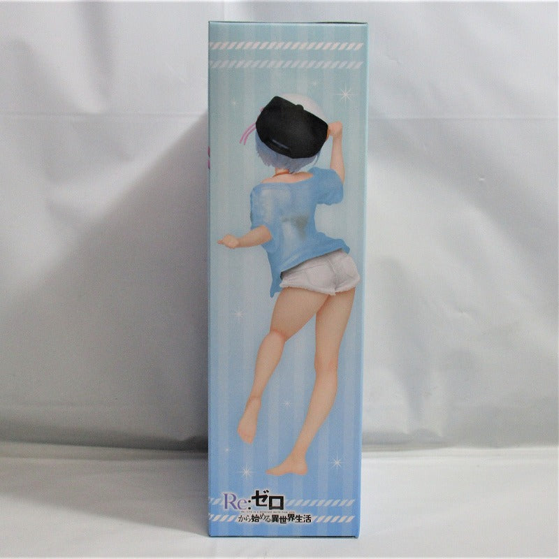 TAITO Re:Zero -Starting Life in Another World- Precious Figure Rem - T-shirt Swimwear ver. Renewal, Action & Toy Figures, animota