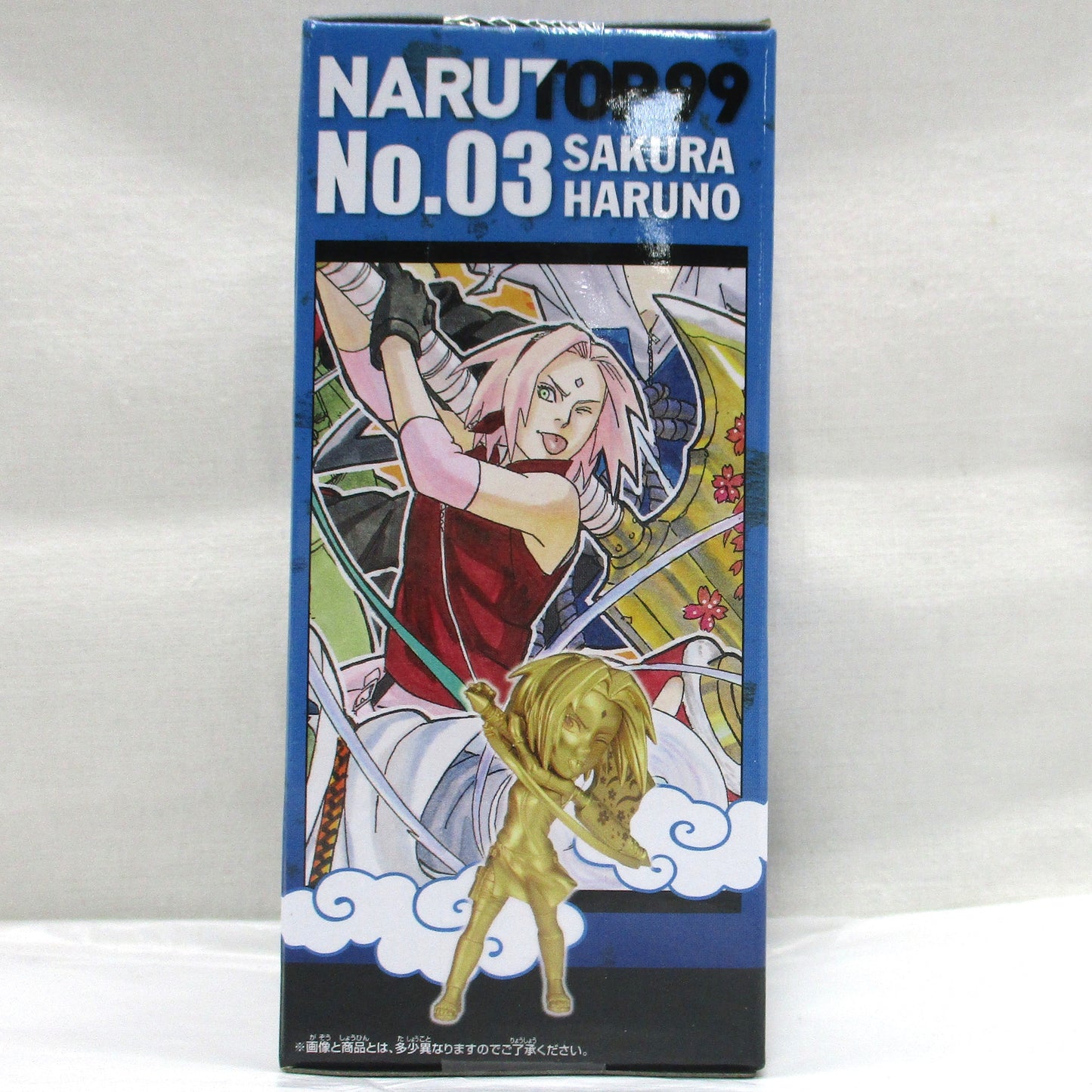 Bandai Spirits [NARUTO] NARUTOP99 World Collectable Figure vol.5 E: Sakura Haruno (Gold ver)