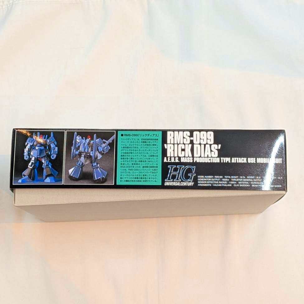 HGUC 010 1/144 RMS-099 Rick Dias, Action & Toy Figures, animota
