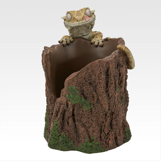Reptiles & Amphibians -Tiny Friends- Vol. 2 Crested Gecko and Perch Accessory Holder [Ichiban-Kuji Prize D]