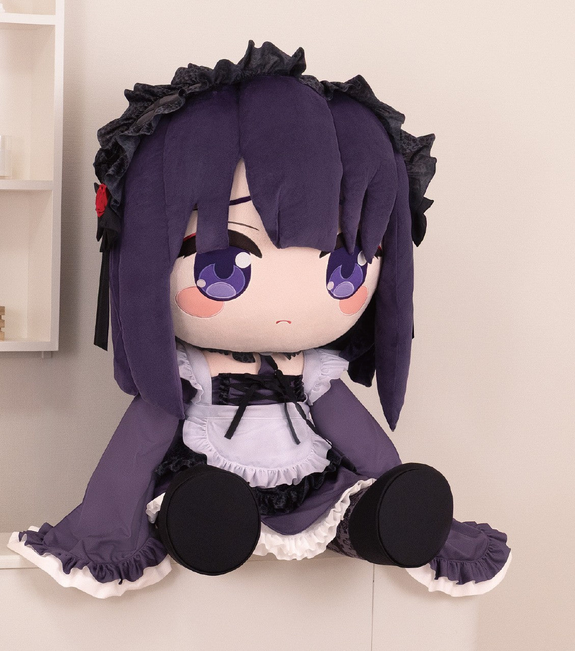 [Made-To-Order]Dokyuto: That Dress-Up Doll Falls in Love - Extra-Large Plush Doll - Kaitaka Kaimu ~Kuroe Shizuku Ver.~