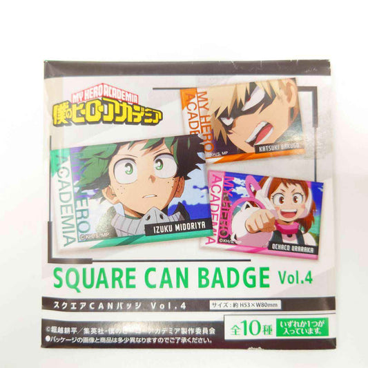 Square CAN Badge My Hero Academia Vol.4 [Single item]