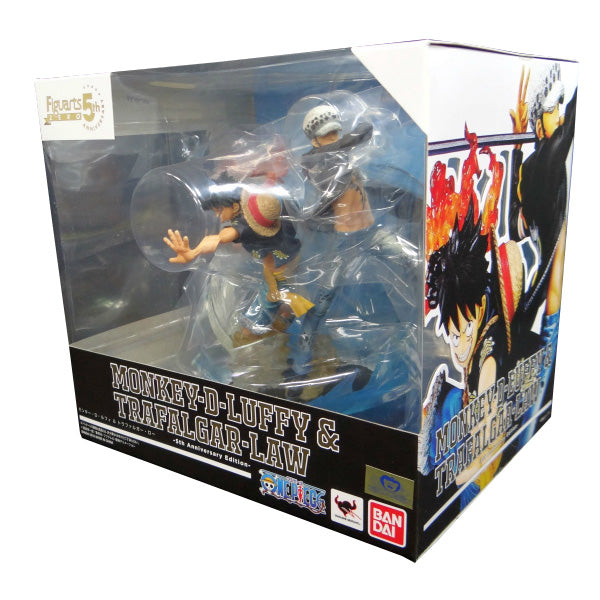 Figuarts ZERO Monkey D Luffy y Trafalger Law Edición del 5.º aniversario