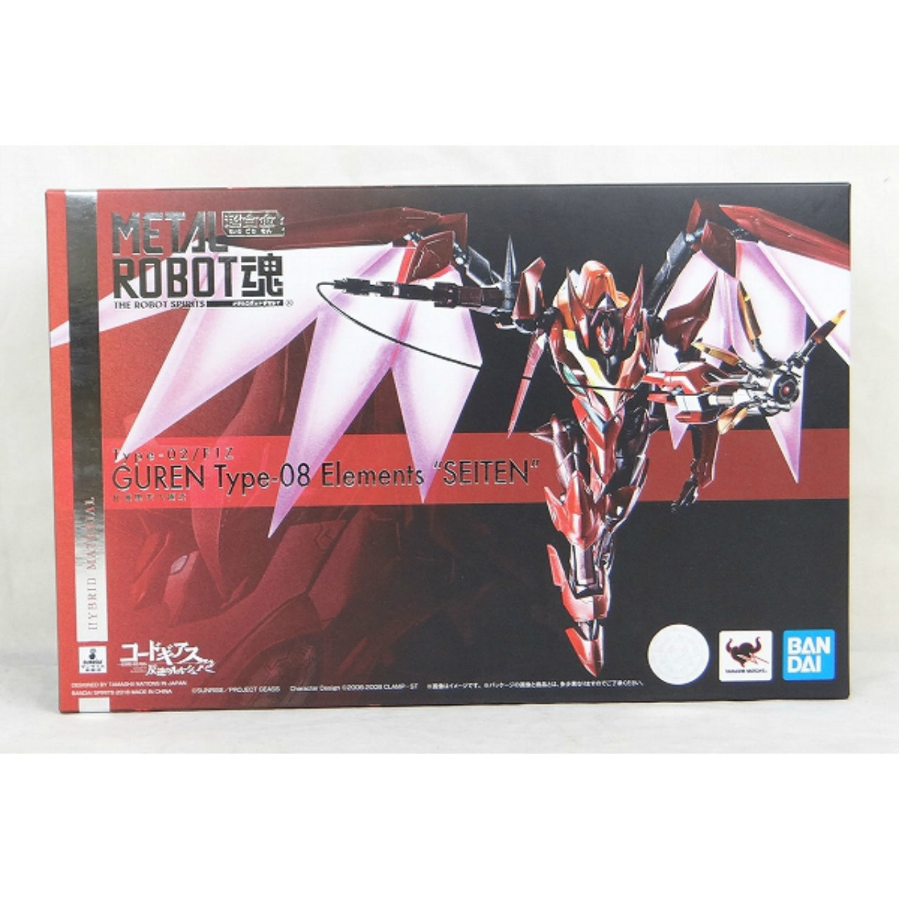 MMETAL ROBOT Spirits -SIDE KMF- Guren SEITEN Eight Elements "Code Geass: Lelouch of the Rebellion R2"