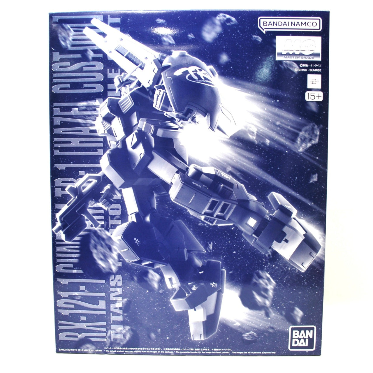 Master Grade 1/100 Gundam TR1 Hazel Kai (Combat Deployment Color), Action & Toy Figures, animota