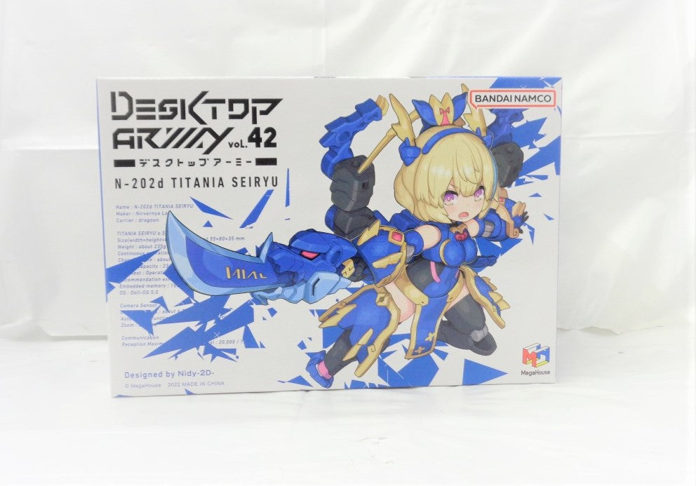 Bewegliche Figur der Desktop Army N-202d Titania Seiryu